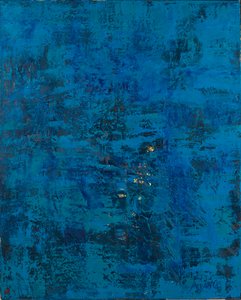 El testigo, 2019 (óleo sobre lienzo) de Agnes Girardon