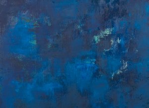 Universo, 2018 (óleo sobre lienzo) de Agnes Girardon