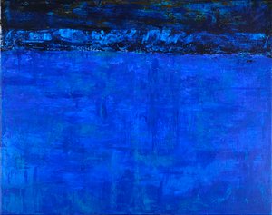 Sin título 3, 2017 (acrílico sobre lienzo) de Agnes Girardon
