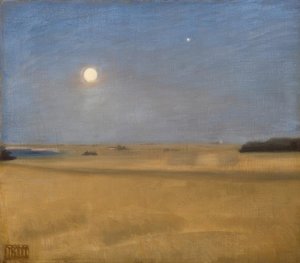 A.Slott-Møller, Midsommar, Skagen de Agnes Slott Möller
