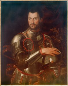 Retrato del Duque Cosimo I en armadura