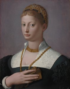 Retrato de una mujer, c. 1550 de Agnolo Bronzino