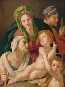 La Sagrada Familia de Agnolo Bronzino