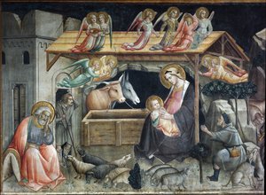 Nacimiento (pesebre) de Agnolo Gaddi