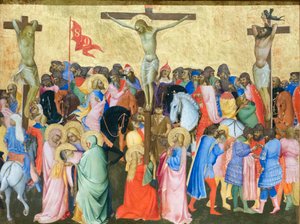 Crucifixión de Agnolo Gaddi