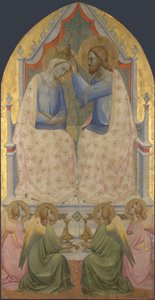 La coronación de la Virgen, 1380s de Agnolo Gaddi