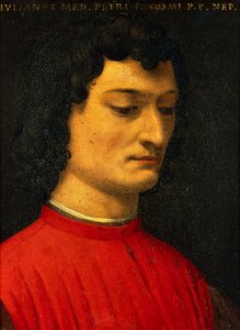 Retrato de Giuliano de Medici, por Agnolo Bronzino