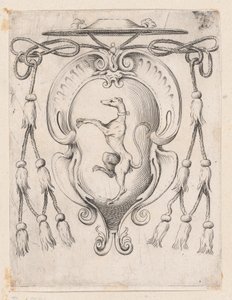 Escudo de Armas de un Cardenal de la Familia Sampieri, 1590-95