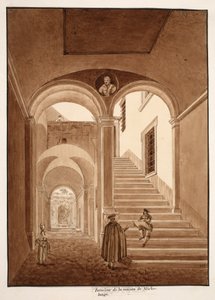 Interior de la Casa de Miguel Ángel, 1833