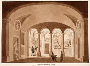 Casa de Rafael en el Palatino, 1833