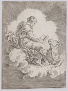 San Lucas, 1518 de Agostino Veneziano