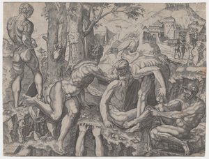 Los Escaladores, fechado 1524