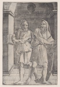 Los filósofos, ca. 1514-36 de Agostino Veneziano