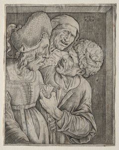 La anciana rica de Agostino Veneziano