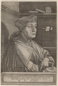 Jerónimo Alejandro, Arzobispo de Brindisi de Agostino dei Musi