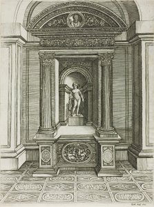 El altar del amor de Agostino dei Musi