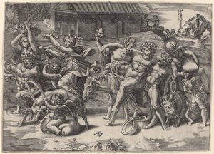 La Marcha de Sileno de Agostino dei Musi
