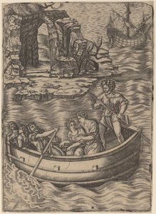 El Barco de Agostino dei Musi after Raphael