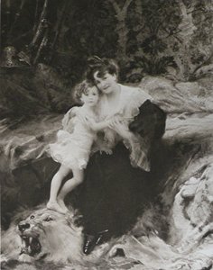 Francés: Madame Aimé Morot y su hija