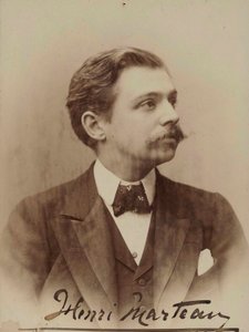 Retrato del violinista y compositor Henri Marteau 1874-1934, 1898 de Aime Dupont