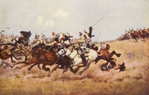 Carga de coraceros en Rezonville de Aime Nicolas (after) Morot