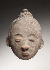 Cabeza, finales de 1600s-principios de 1700s de Akan School