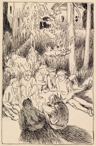 Los hermanos en el páramo de Sonninmäki