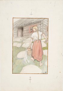 La bella Venla de Akseli Gallen-Kallela