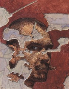 Autorretrato como fresco, 1894 de Akseli Gallen Kallela