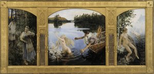 El tríptico de Aino, 1891