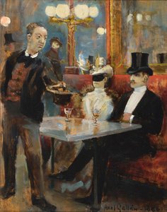En un café de París