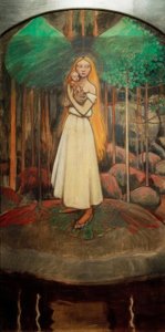 A.Gallen-Kallela, Marjatta y el niño Jesús de Akseli Valdemar Gallen Kallela