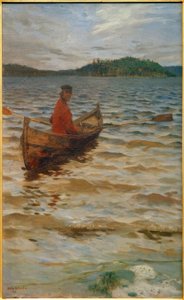 El remero de Akseli Valdemar Gallen Kallela