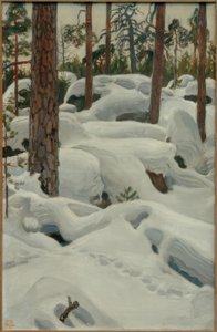 La cueva del lince de Akseli Valdemar Gallen Kallela