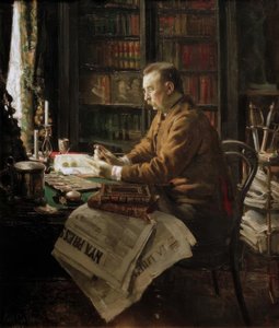 Retrato del Dr. H.F. Antell de Akseli Valdemar Gallen Kallela