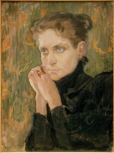 Retrato de la actriz Ida Aalberg de Akseli Valdemar Gallen Kallela