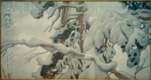 Invierno de Akseli Valdemar Gallen Kallela