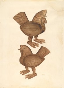 Gallo y gallina de Al Curry
