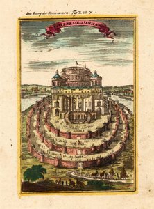 Fortaleza de Semiramis, 1719 de Alain Manesson Mallet