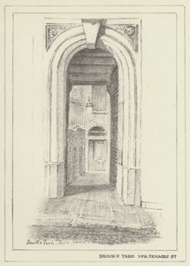 Brooks Yard, Upper Thames Street de Alan Stapleton