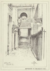 Entrada a Serjeants Inn de Alan Stapleton