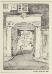 Patio de William y Mary de Alan Stapleton
