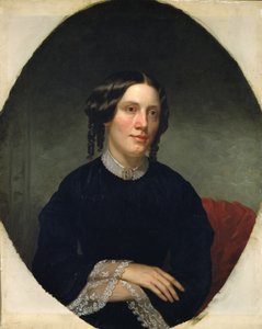 Retrato de Harriet Beecher Stowe 1811-1896, 1853