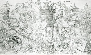 Elefantes en guerra de Alart du Hameel