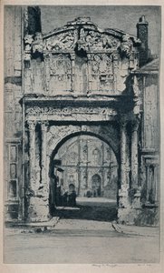 Porte Saint-Pierre, Auxerre, 1912
