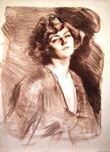 Enid en Rustington, 1920 de Albert de Belleroche