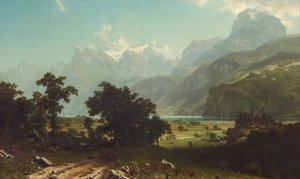 Lago Lucerna de Albert Bierstadt