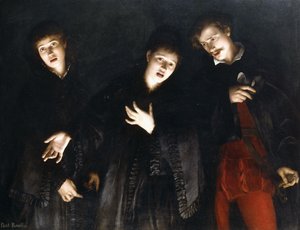 Tres cantantes de Albert Alexander Paul Rouffio