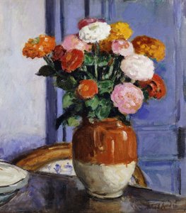 Bouquet de Zinias; Bouquet de Zinias
