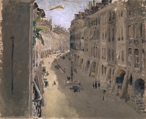 Gerechtigkeitsgasse en Berna, c.1880-90 de Albert Anker